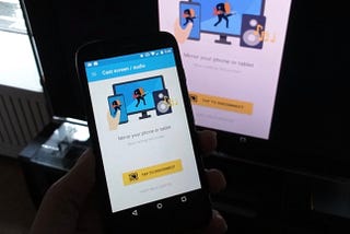 List of accessibility features of Chromecast for Android device