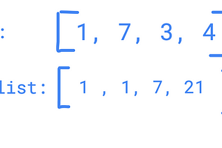 You have a list of integers, and for each index, you want to find the product of every integer…