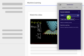 Online Note Taking Without Distraction