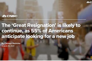 The Great Recalibration