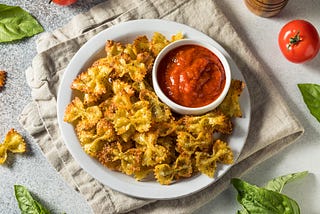A Recipe for the Crispy Air Fryer Pasta Chips That Went Viral on TikTok