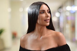 Kim Kardashian.
