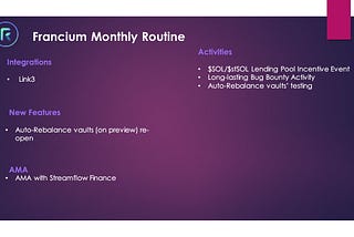 Monthly Routine (February 2023 )