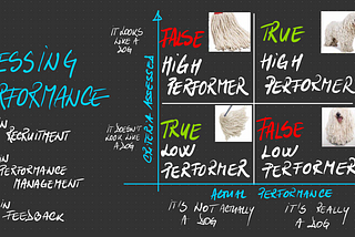 Fake “High Performers” and Fake “Low Performers” … If it looks like a duck and it quacks like a ..