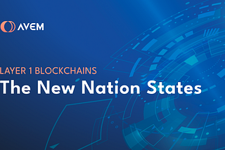 Layer 1 Blockchains: The New Nation States