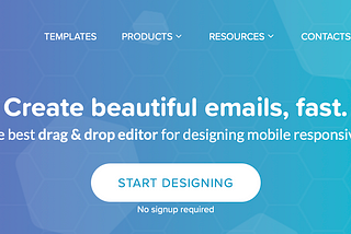 How to create HTML email using by drag and drop for free.