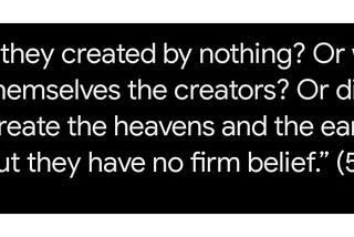 Man’s Sound Nature (Fitrah) — Testifies To The Existence Of God: