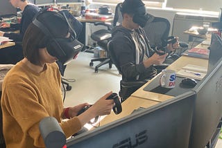 Why aren’t we using VR in the office? Come on guys, it’s 2020.