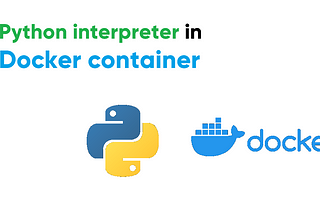 Configuring the Python interpreter in Docker container