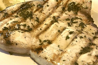 Fish — Grilled Swordfish