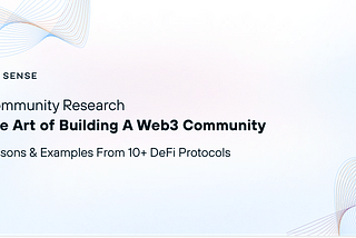 The Art of Building a Web3 Community