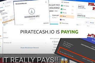 Payouts from piratecash.io (2021 edition)