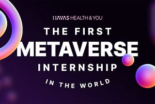 Creating a metaverse internship for our network, the first of its kind