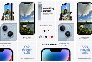 Code the iPhone 14 Landing Page, Gallery Grid