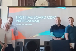 First-Time Board CDIOs Programme — Cohort 4 Summary