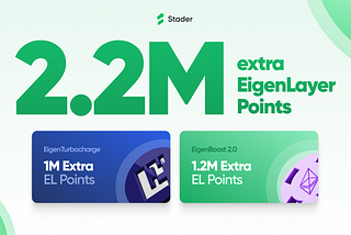 EigenBoost 2.0 + EigenTurbocharge | 2.2Mn Extra EigenLayer Points with ETHx