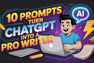10 Prompts That Instantly Make ChatGPT Pro Writer (Dont Miss)