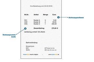 Digitale Geschäfte mit oder ohne Rechnung?