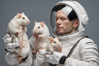 For Albinos in Spacesuits, Hamster Holding Is Just the Tip of the Iceberg