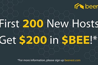 Introducing: The Beenest Host Incentive Program