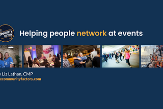 Helping people network at events