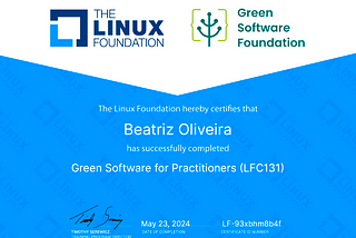 Como fazer o exame Green Software for Practitioners