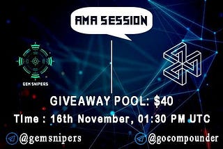 AMA session with Compounder Finance