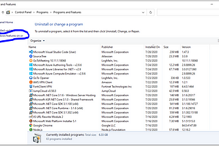 Install IIS on Windows 8/10