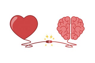 A connection between heart and mind