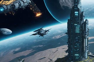 Pi the AI, discussing the topic of communication between different space civilizations.