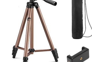 AmazonBasics 50-Inch Lightweight Tripod with Bag