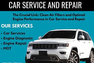 The Crucial Link: Clean Air Filters and Optimal Engine Performance in Car Service and Repair