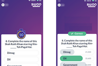 Scaling live trivia game to half million concurrent users