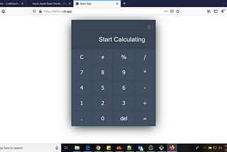 React Calculator !!