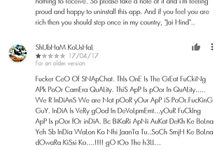 The Snapchat Controversy : Thoroughly Decoded.