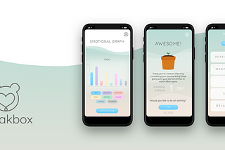 UX Case study: Speakbox for Mental Well-being