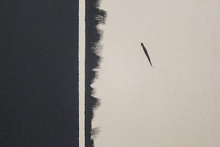 Barnett Newman, The Stations of the Cross, Lema Sabachthani, Twelfth Station [detail], 1965