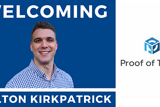 Colton Kirkpatrick Joins Proof of Talent in Expansion to San Francisco