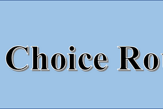 Choice Router