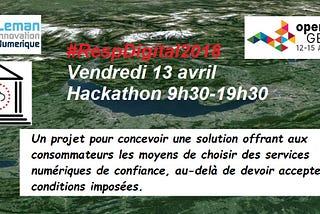 RdV 13 avril, Genève, digital responsable !