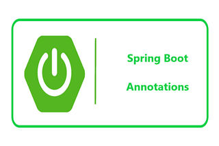 How to use some Basic Spring Boot Annotations