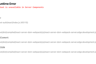 Updated my Next.js project to v13 Appendix: Troubleshooting