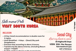 Exclusive Deal for South Korea
