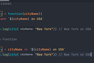 Understanding the Arrow Functions on Javascript