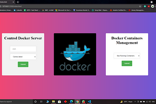 JavaScript Integration with Docker