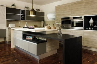 Modern Grey Kitchen Cabinets