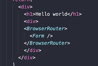 React Routing