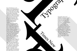What you need to know about Typography