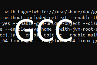 Gcc compiler