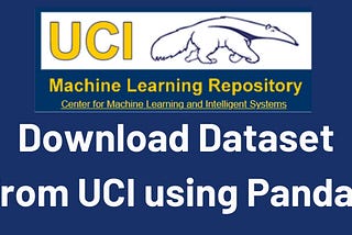 Using .data files from UCI repository